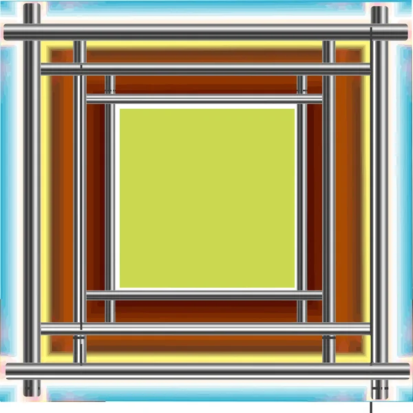 Decoratieve vector frame — Stockvector