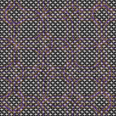 Dikişsiz desenli doku