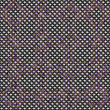 Dikişsiz desenli doku