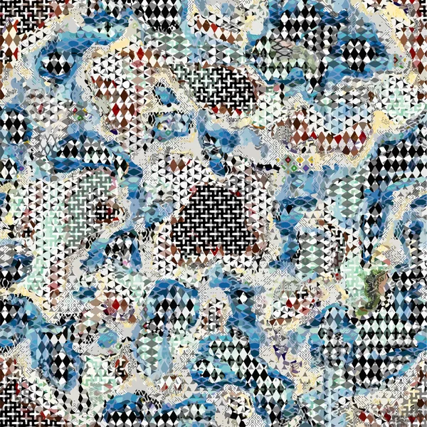 Dikişsiz desenli doku