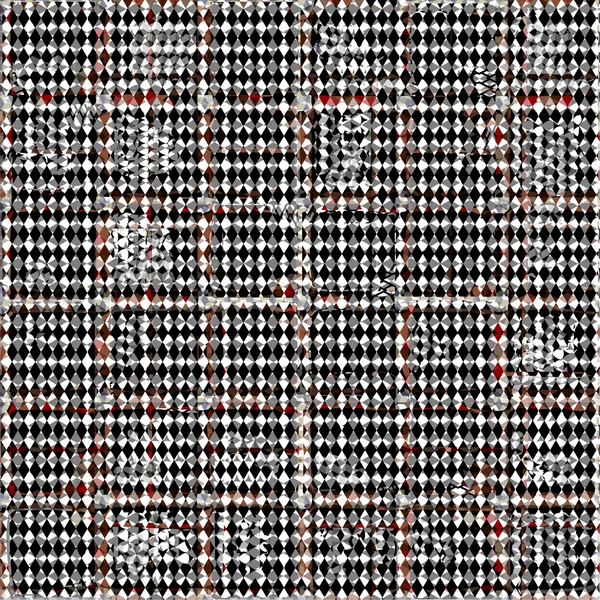 Textura estampada sem costura — Vetor de Stock