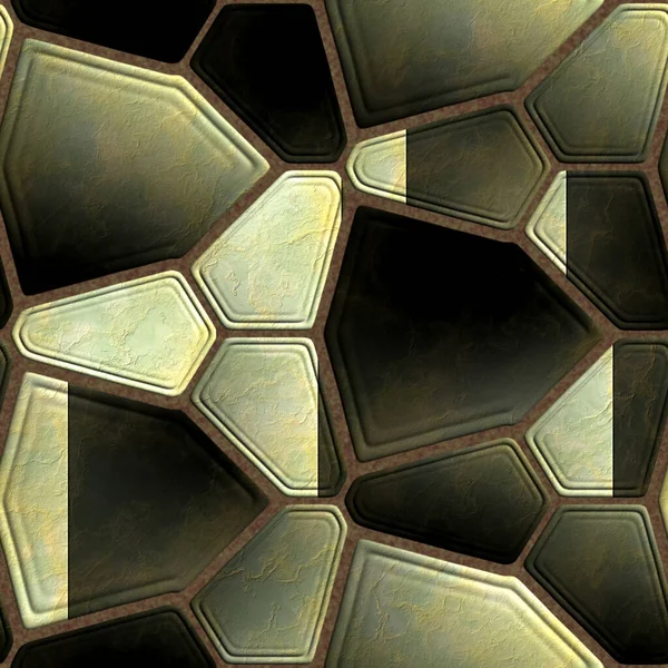 Texture Fantasia Creativa Sotto Forma Piastrelle Quadrate — Foto Stock