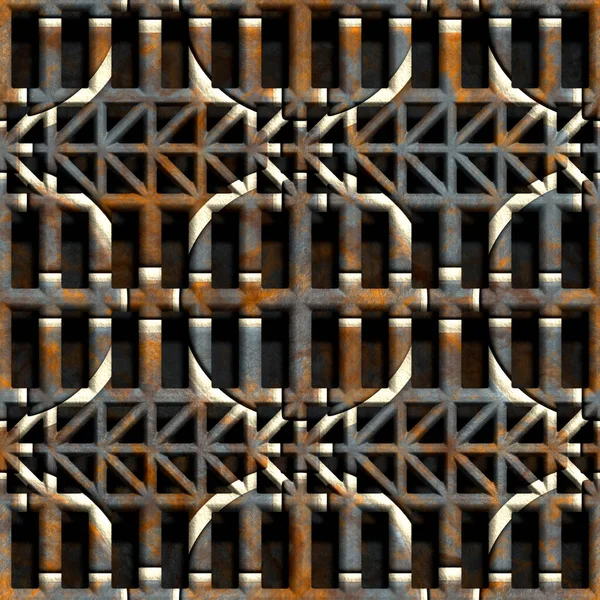 Illustration Textur Form Von Quadratischen Kacheln — Stockfoto