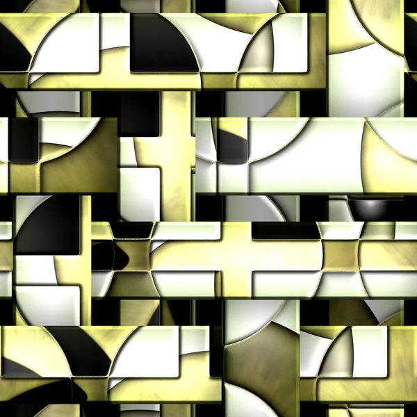 Seamless Creative Texture Illustration Form Square Tiles — Stock Photo, Image