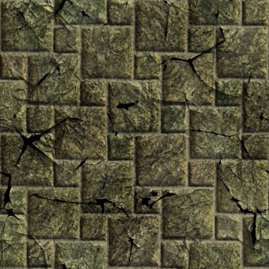 Kare karo şeklinde pürüzsüz 3d desen