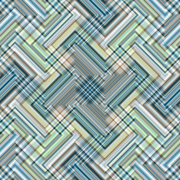 以正方形瓷砖为形式的创意矢量无缝纹理 矢量头10 — 图库矢量图片