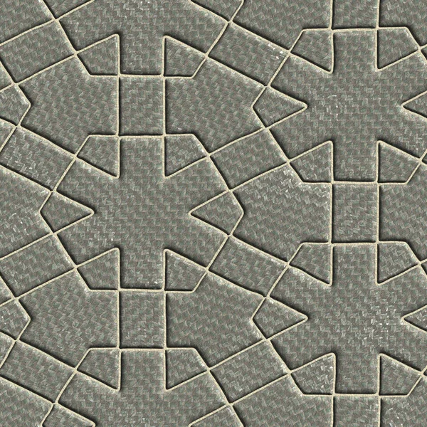 Creative Seamless Patterned Texture Form Square Tiles — Stock Photo, Image