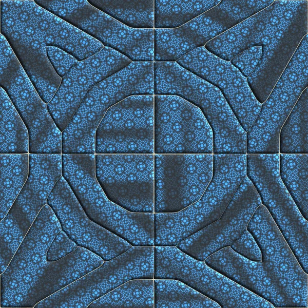 Seamless Creative Texture Form Square Tiles — Stock Photo, Image