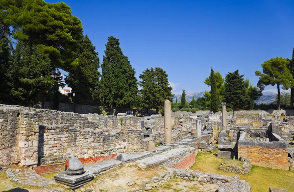 Alte Ruinen in Salona — Stockfoto