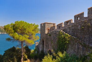 İstanbul Türkiye 'deki Rumeli Kalesi