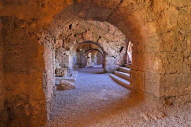 yan Türkiye'de eski amfitiyatro