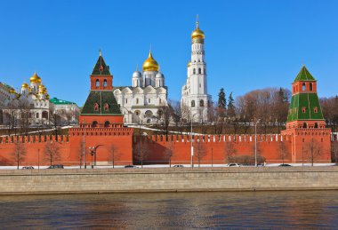 moskova'da kremlin (Rusya)
