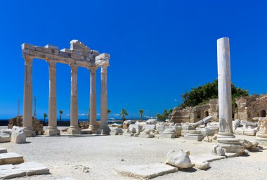 eski kalıntılar side, Türkiye