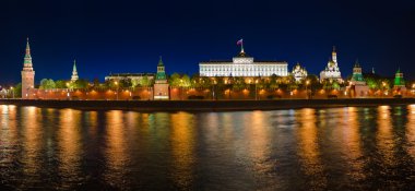 Moskova'daki kremlin Panoraması