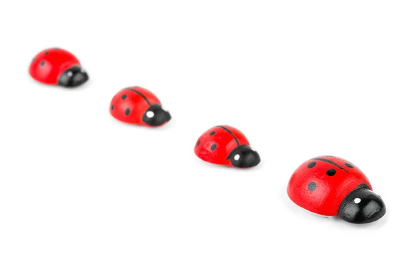 Toy ladybirds — Stock Photo, Image