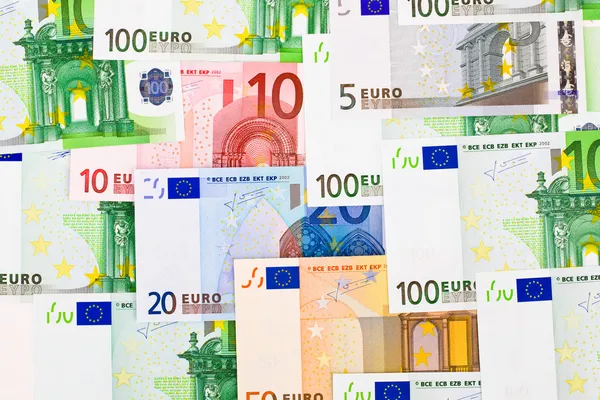 Euro money background — Stock Photo, Image