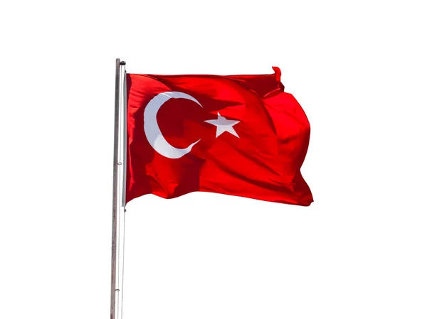 Bandeira Turquia — Fotografia de Stock