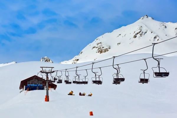 Горнолыжный курорт Solden Austria — стоковое фото