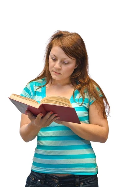 Woman reading book Stock Picture