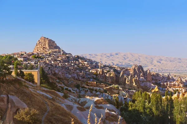 Château d'Uchisar en Cappadoce Turquie — Photo