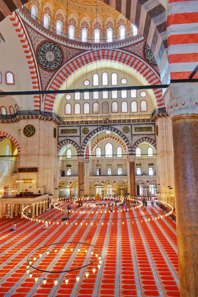 Moschea Suleymaniye a Istanbul Turchia — Foto Stock