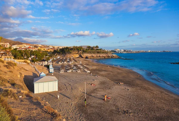 Spiaggia Las Americas nell'isola di Tenerife - Canarie — Foto Stock