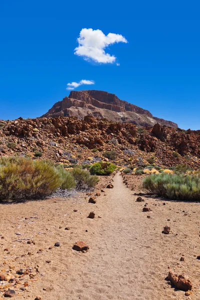 Vulcão Teide na ilha de Tenerife - Canário — Fotografia de Stock