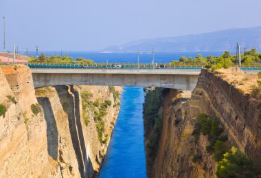Yunanistan 'da korint kanal