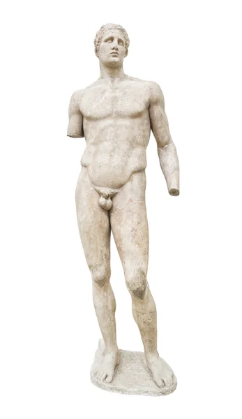 在德尔菲博物馆，希腊雕像 — 图库照片