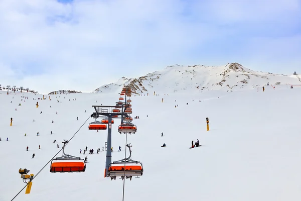 Estación de esquí de montaña Solden Austria — Foto de Stock