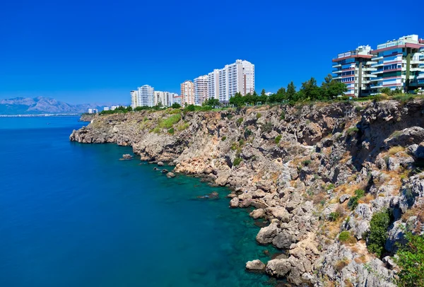 Weergave naar Antalya (Turkije) — Stockfoto