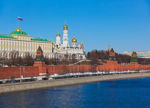 Kremlin em Moscú (Rússia) ) — Fotografia de Stock