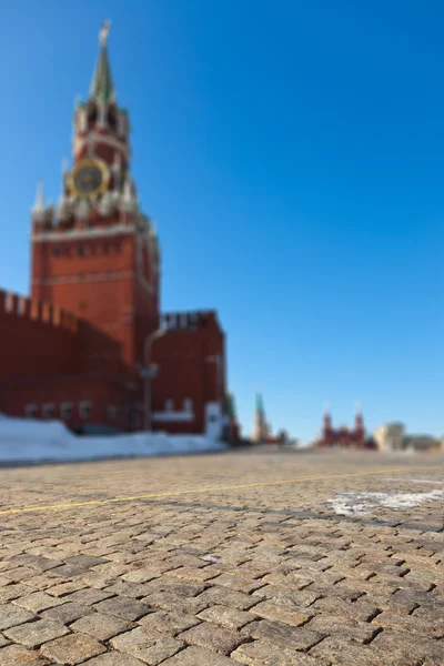 Red square at Kremlin Moscow — Stock Photo, Image