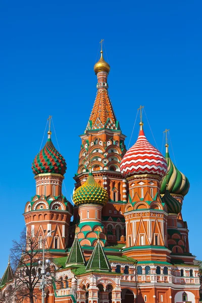 Βασιλικός Καθεδρικός ναός στην Κόκκινη πλατεία, Μόσχα — Φωτογραφία Αρχείου