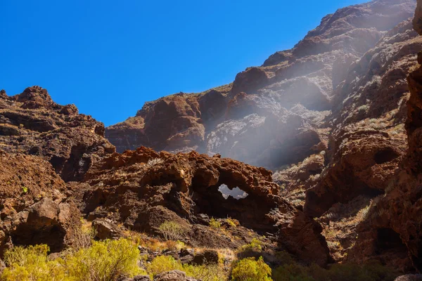 Tenerife - Kanarya, ünlü Kanyon masca — Stok fotoğraf