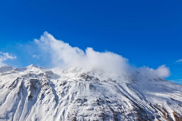 Bergskigebiet Hochgurgl Österreich — Stockfoto