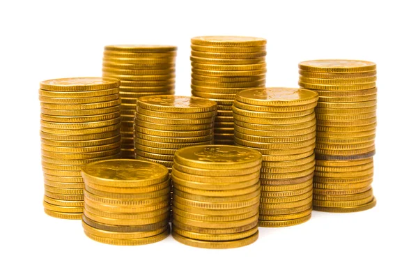 Stacks of coins — Stock Photo, Image