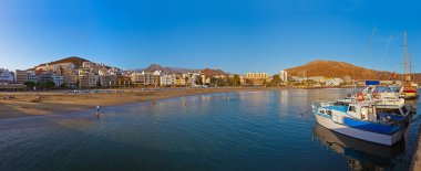 Tenerife adasındaki sahil - Kanarya
