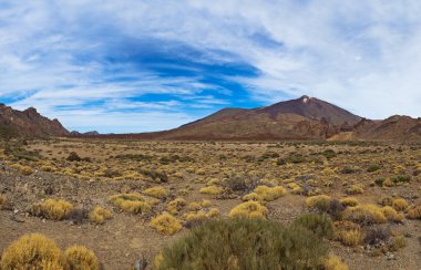 tenerife adasında - Kanarya teide yanardağı