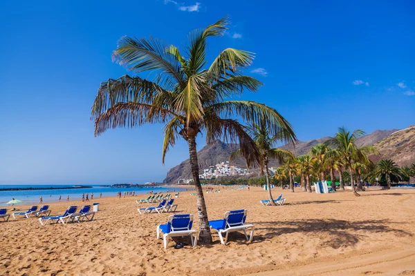 Praia Teresitas em Tenerife - Ilhas Canárias — Fotografia de Stock