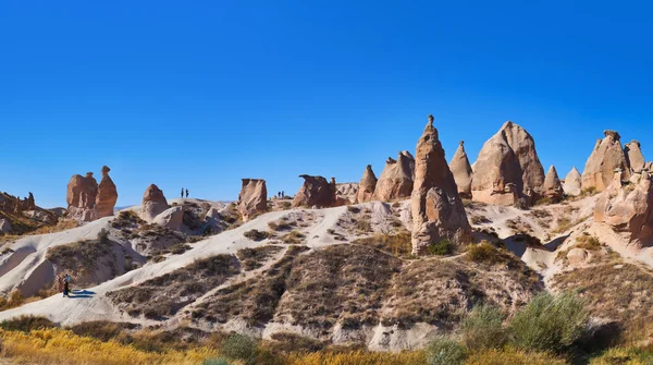 Deve taşa Kapadokya Türkiye Panoraması — Stok fotoğraf