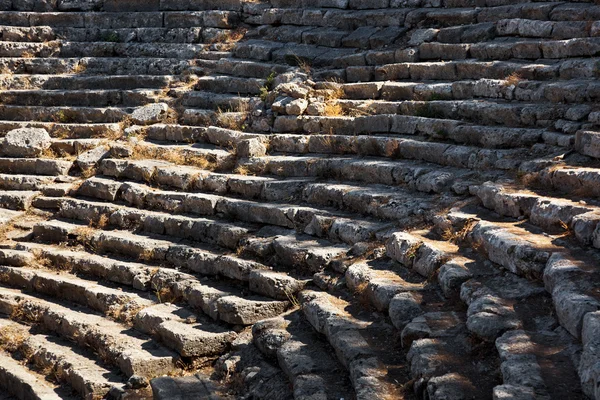 Starý amfiteátr Phaselis v Antalyi, Turecko — Stock fotografie