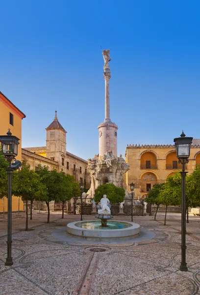 Praça do Triunfo de San Rafael em Córdoba Espanha — Fotografia de Stock