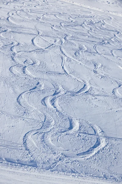 Piste de ski de montagne — Photo