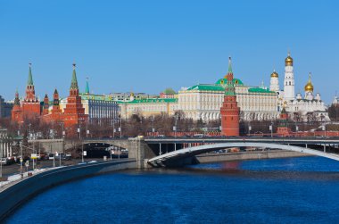 moskova'da kremlin (Rusya)