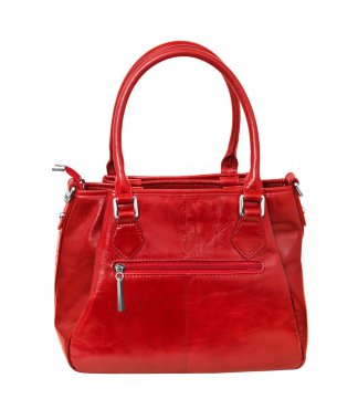 Kırmızı çantalı