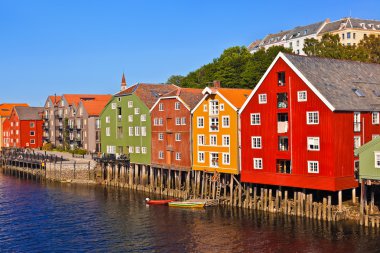 Cityscape Trondheim, Norveç