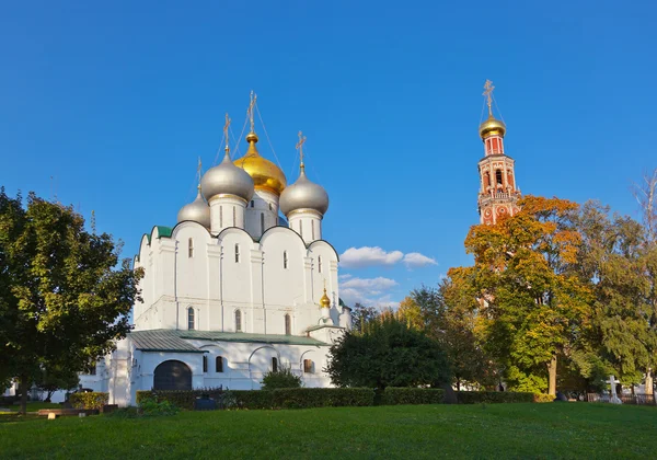 Novodevichij kolostor Moszkvában Oroszország — Stock Fotó
