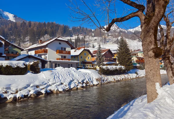 Berge Skigebiet Bad Hofgastein - Österreich — Stockfoto