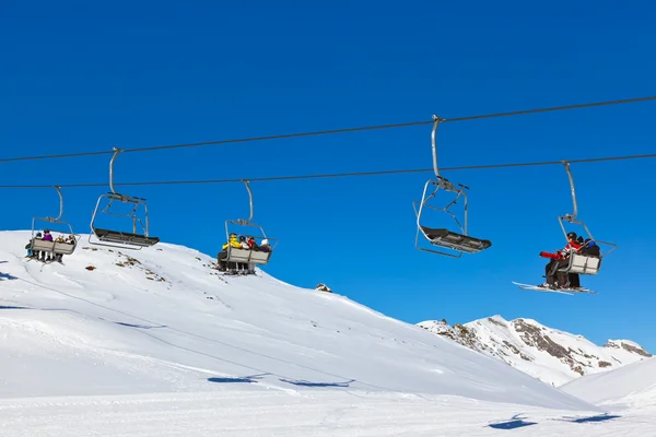 Dağlar ski resort bad hofgastein - Avusturya — Stok fotoğraf